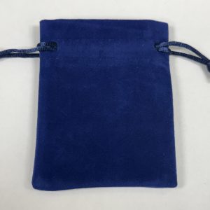 Blue Velvet Bag - Dice Emporium