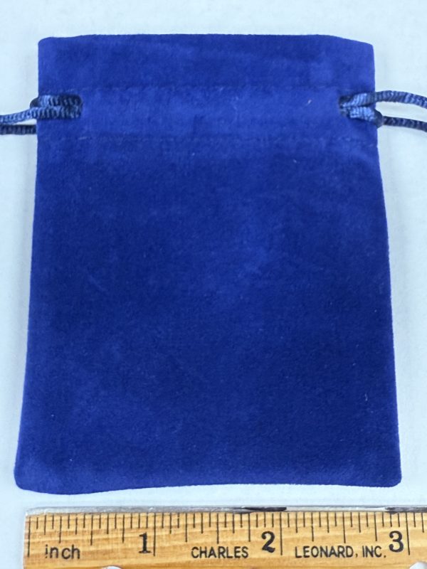 Blue Velvet Bag - Dice Emporium