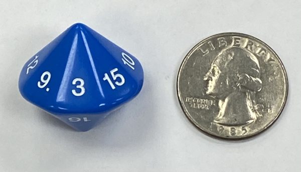 Koplow blue d16 - DiceEmporium.com