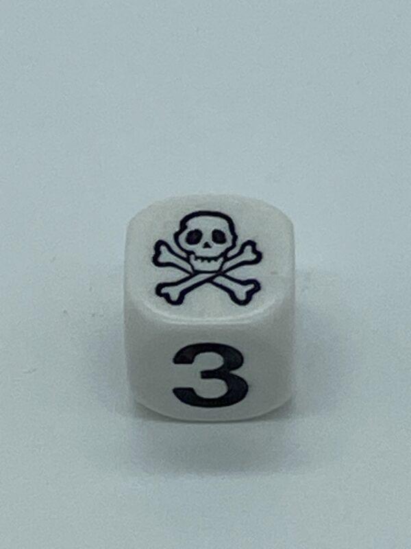 White Skull Dice - The Dice Emporium