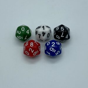 d20 0-9 twice dice - DiceEmporium.com