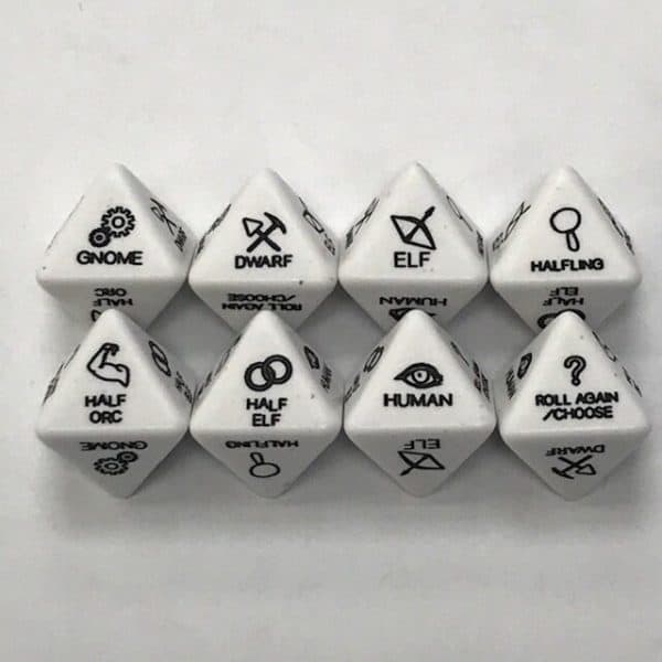 3rd Edition Race d8
