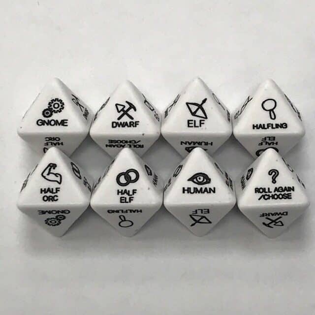 3rd Edition Race d8