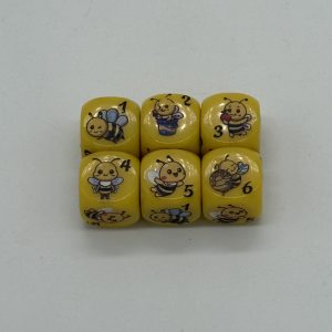 16mm Bee - Dice Emporium