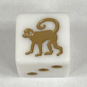 16mm Monkey Die - DiceEmporium.com