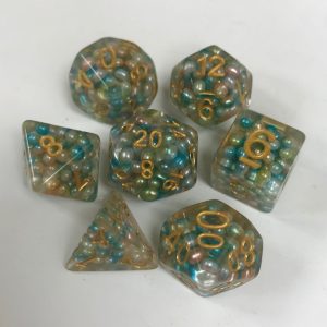 Colorful Ball 7 Die Set - DiceEmporium.com