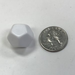 12 Sided Opaque Blank 6 Sided Die - DiceEmporium.com
