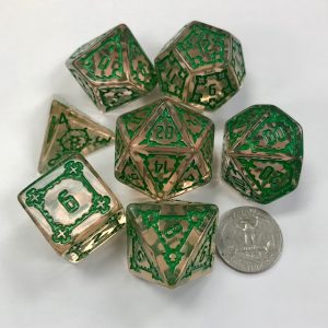 Pink Castle Dice - DiceEmporium.com