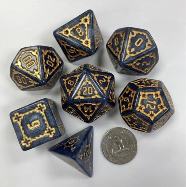 Blue Castle Dice - DiceEmporium.com