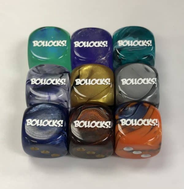 Bollocks! d6 - DiceEmporium.com