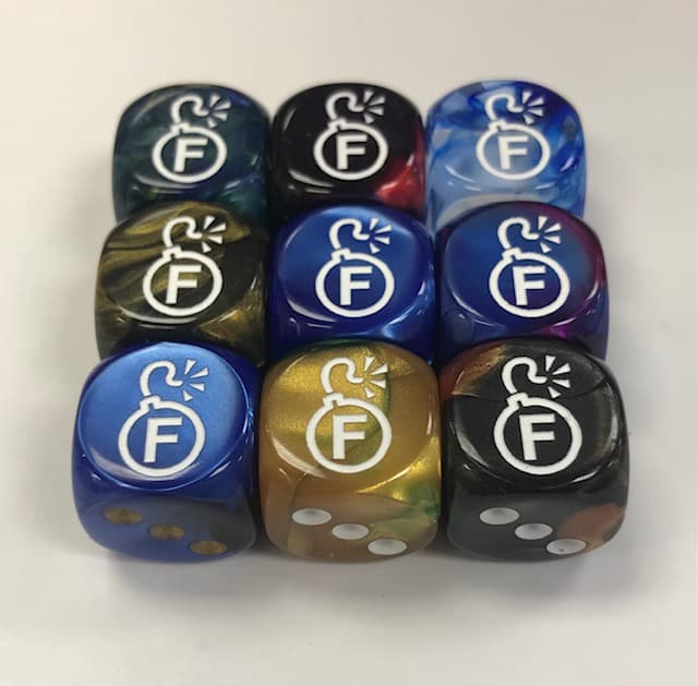 F-Bomb d6 - DiceEmporium.com