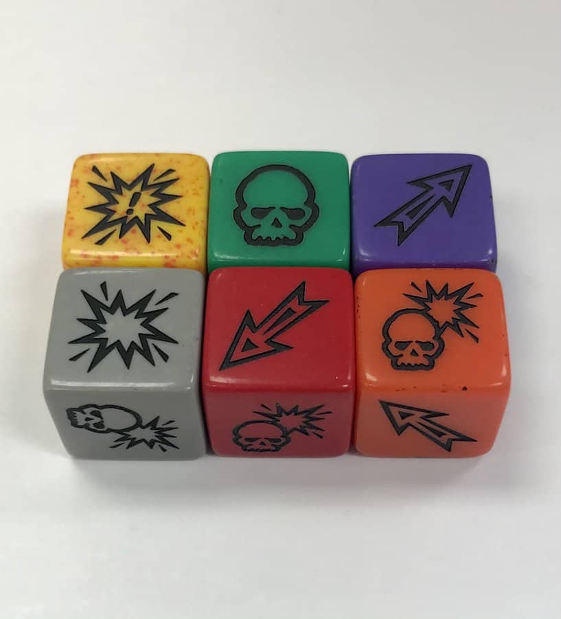 Block Dice d6 - DiceEmporium.com