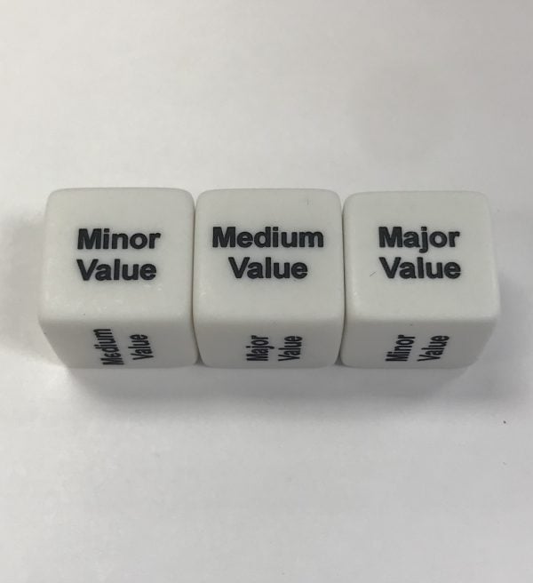 Treasure/Value d6 - DiceEmporium.com