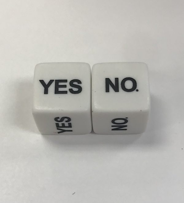 Yes/No d6 - DiceEmporium.com