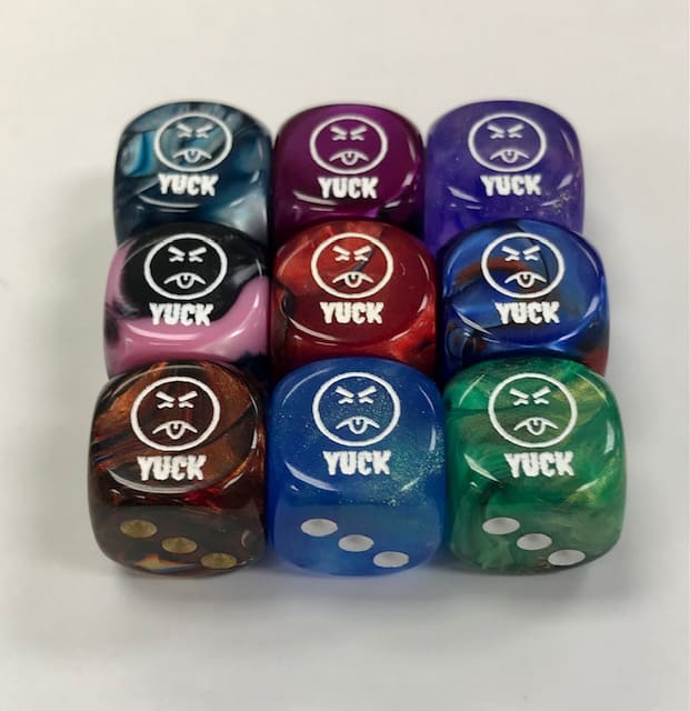 Yuck Face d6 - DiceEmporium.com