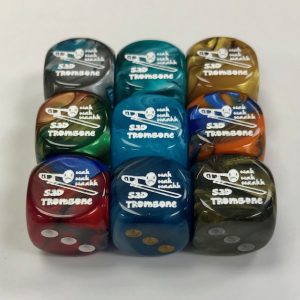 Sad Trombone d6 - DiceEmporium.com