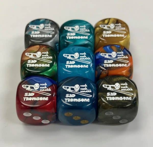 Sad Trombone d6 - DiceEmporium.com