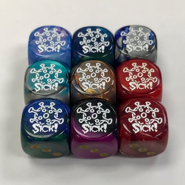 Sick! Virus d6 - DiceEmporium.com