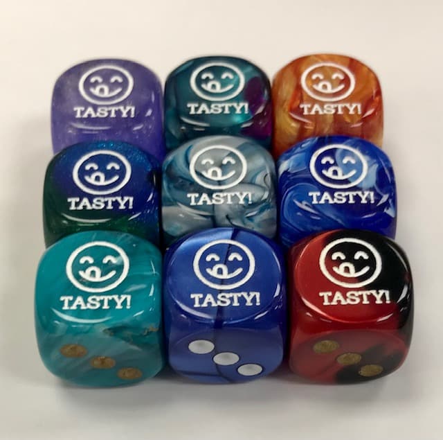 Tasty! Face d6 - DiceEmporium.com