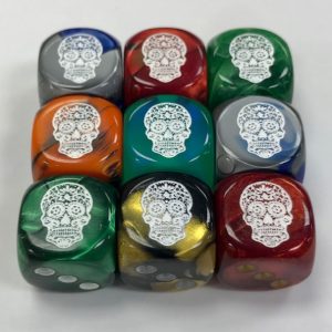 Sugar Skull d6 - DiceEmporium.com