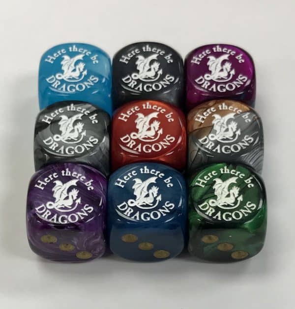 Dragon's d6 - DiceEmporium.com