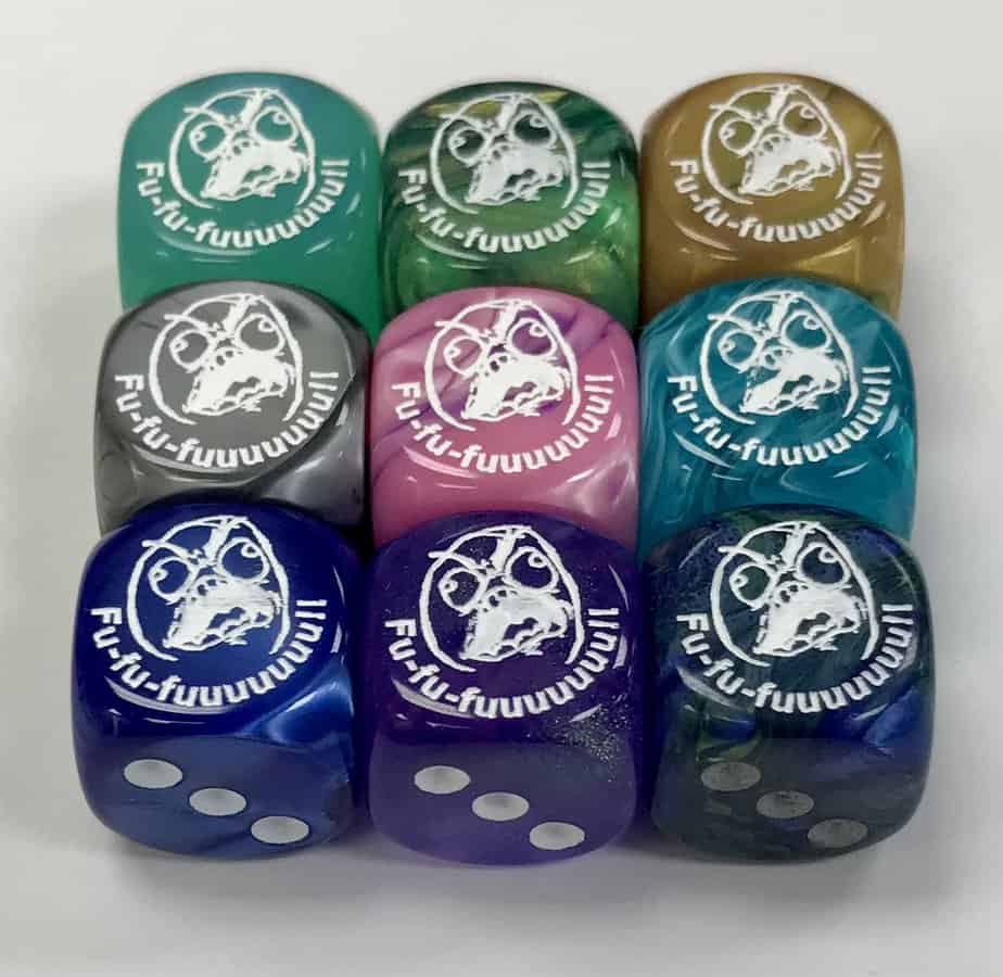 F-U-U-U-U d6 - DiceEmporium.com