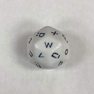 d30 German Lower Case die - DiceEmporium.com