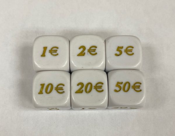 20mm Euro Dollar die - DiceEmporium.com