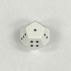 Jumbo 12 Sided Spotted die - DiceEmporium.com