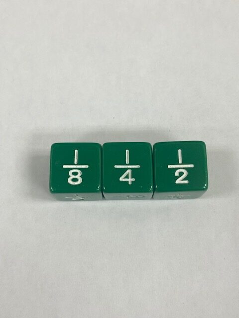 16mm Green Fraction Dice