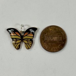 Brown and Black Butterfly Charm - DiceEmporium.com