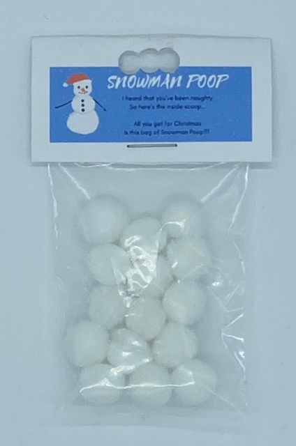 Snowman poop discount
