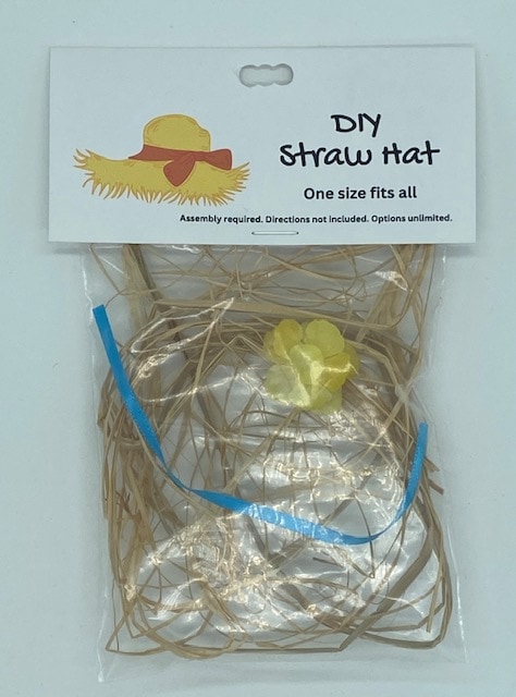 DIY Straw Hat