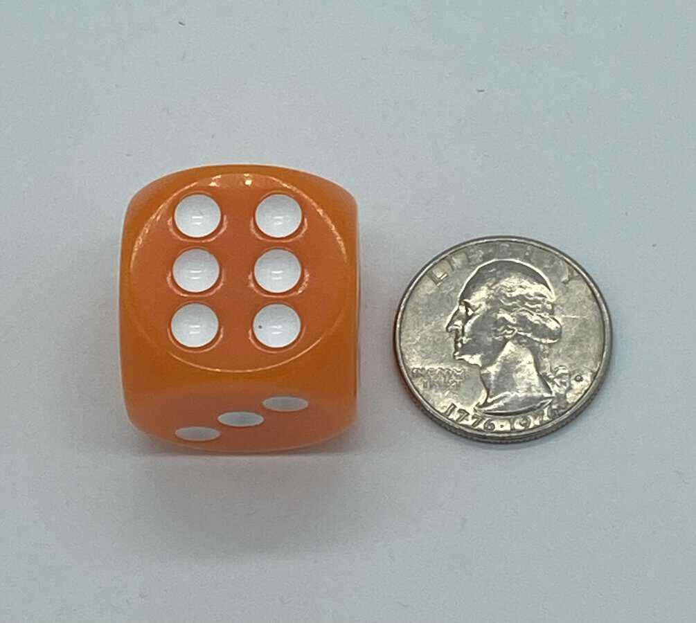 Orange 25mm - DiceEmporium.com