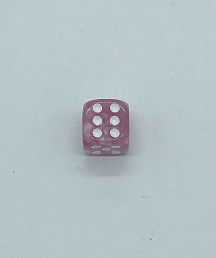 12mm Pink Pearl Dice - The Dice Emporium