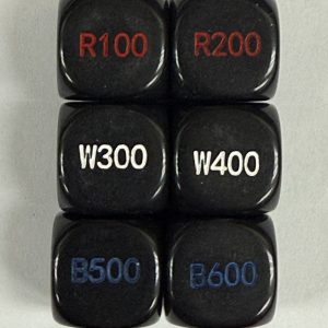 16mm 6-sided Counter Dice