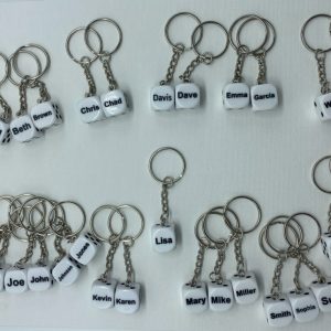 Dice Keychain -DiceEmporium.com