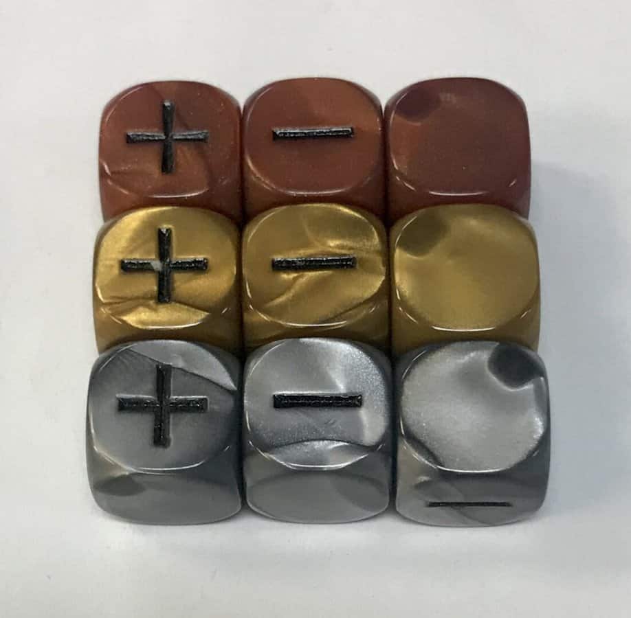 Olympic Group Fudge Dice d6 - DiceEmporium.com
