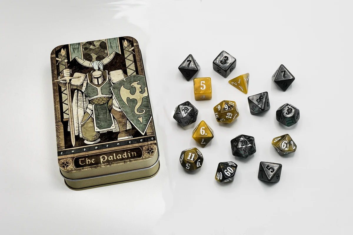 Beadle & Grimm's: Paladin Polyhedral Dice Set