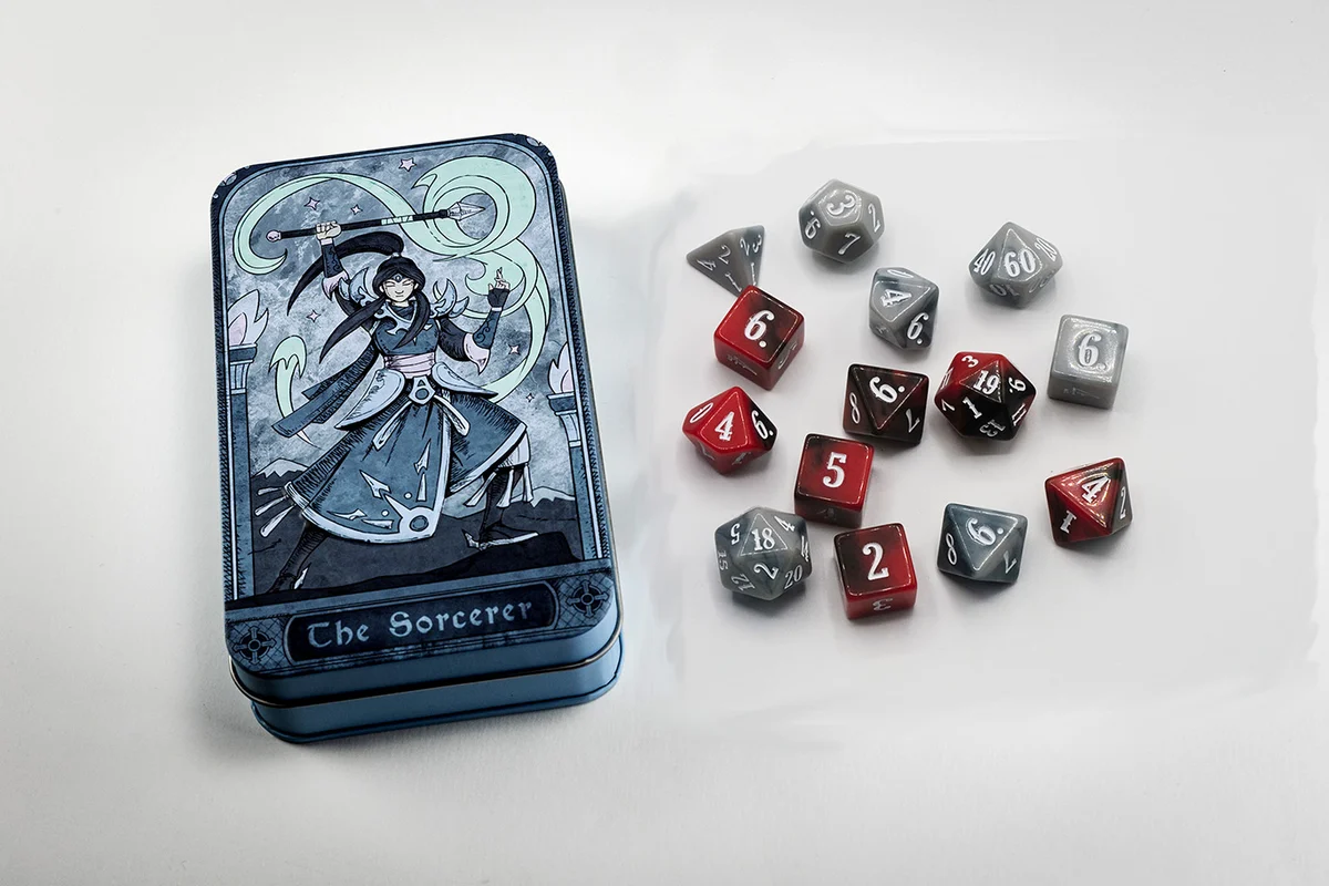 Beadle & Grimm's: Sorcerer Polyhedral Dice Set