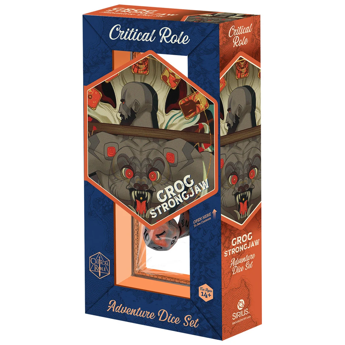 Sirius Grog Strongjaw Adventure Dice Set