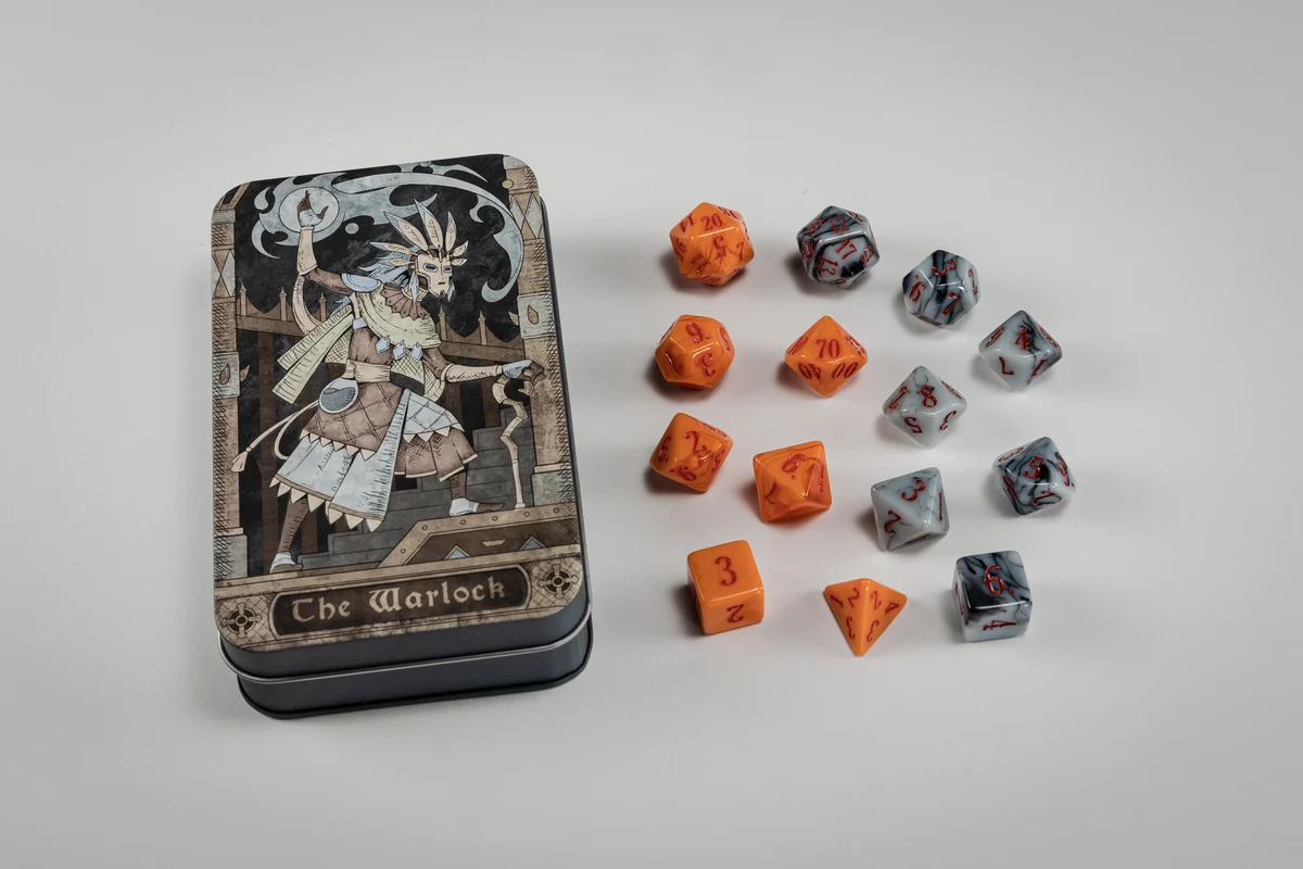Beadle & Grimm's: Warlock Polyhedral Dice Set