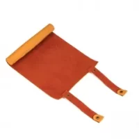 Gold Leather Foldable Dice Mat - The Dice Emporium