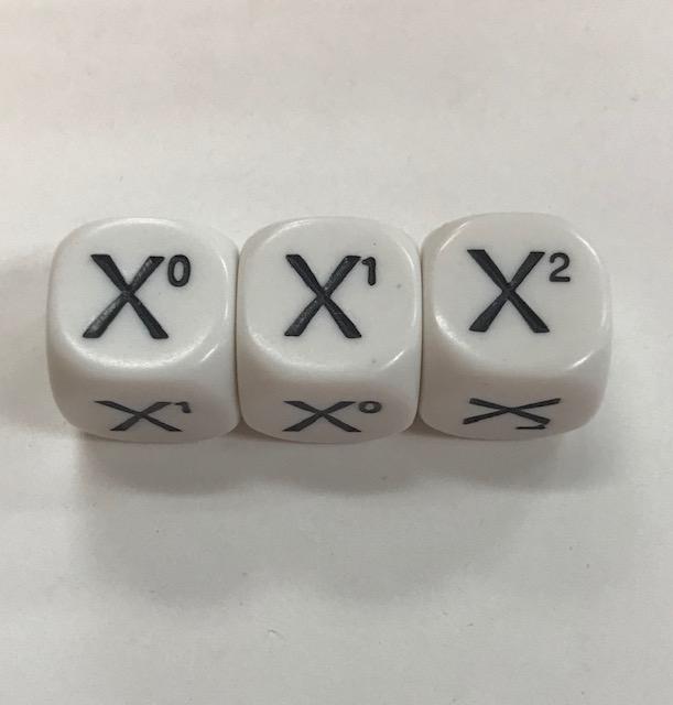 Algebra Dice - DiceEmporium.com