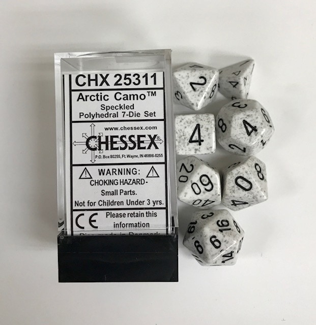 Arctic-Camo-Speckled-Chessex-Dice-CHX25311