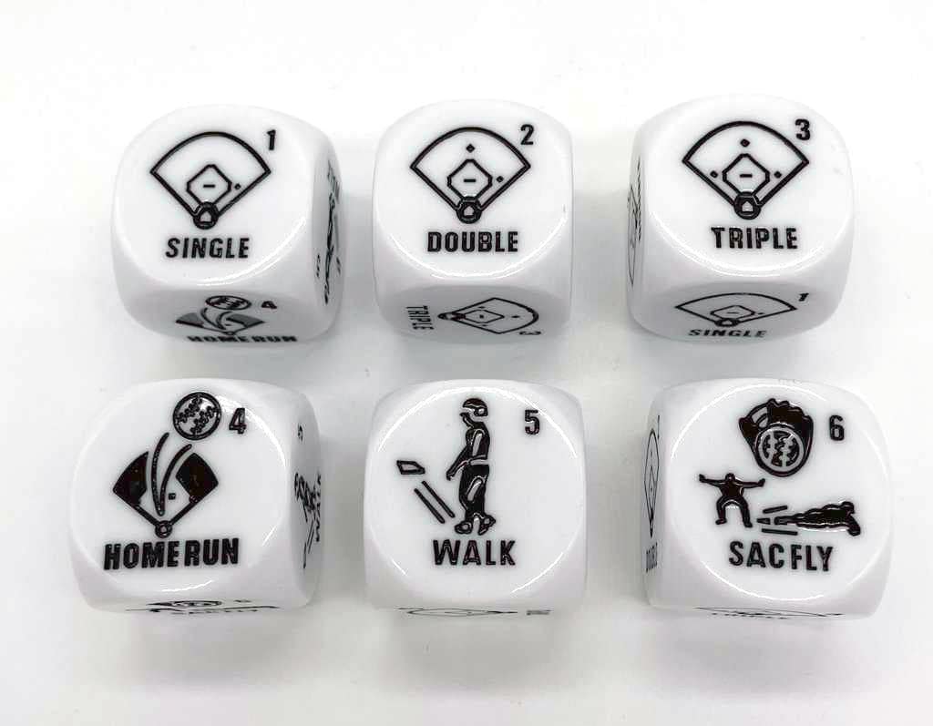 Baseball Dice- The Dice Emporium