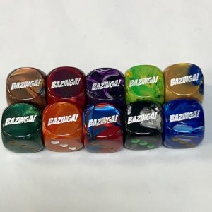 Bazinga d6 Dice - DiceEmporium.com