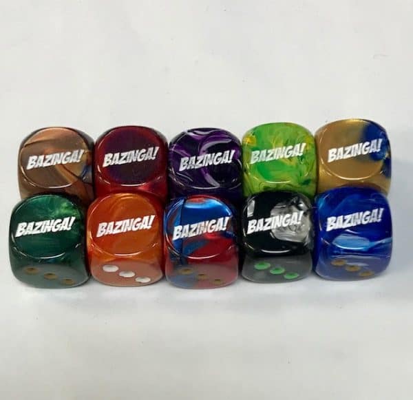 Bazinga d6 Dice - DiceEmporium.com