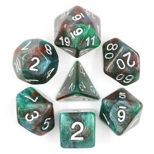 Blood Stone Dice Set - DiceEmporium