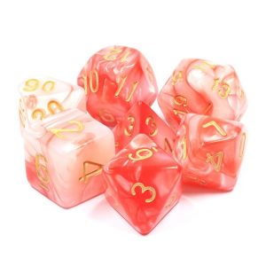 Bloody Jade 7 Die Set - DiceEmporium.com